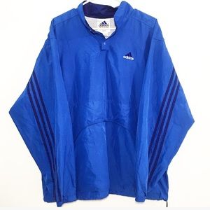 Vintage adidas windbreaker pullover jacket